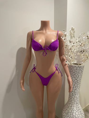 Purple bikini