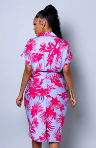 Island vibes dress