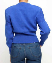 Load image into Gallery viewer, Blue sweater top